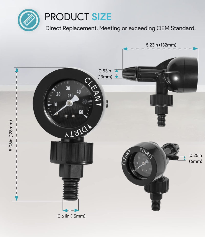 R0357200 Air Gauge Release Valve Assembly for Jandy CV CL DEV DEL JS Series