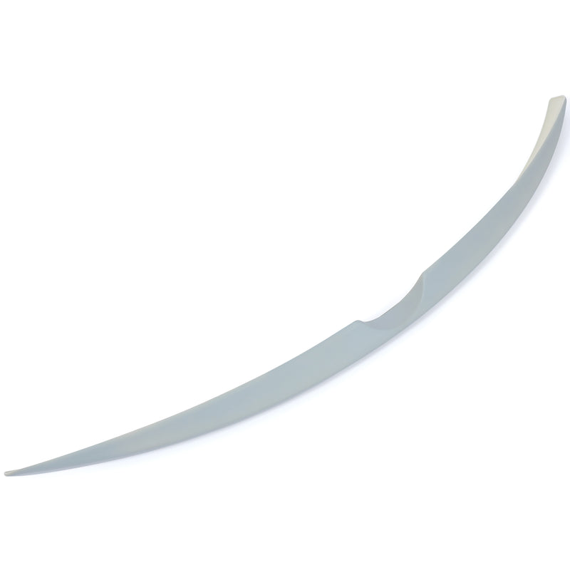 Rear Trunk Lip Spoiler Wing Primer Gray for Toyota Yaris Sedan 16-20