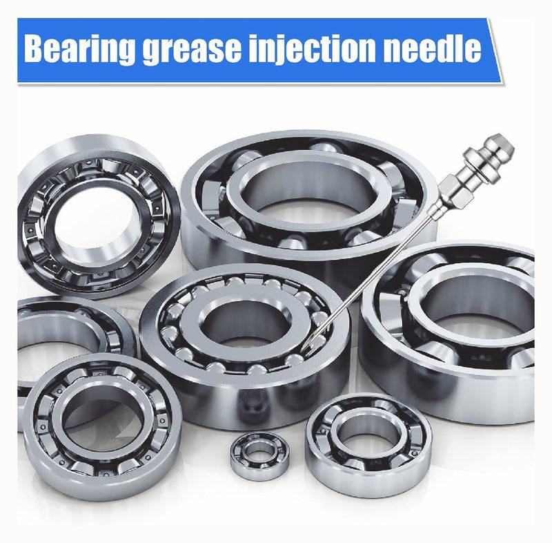 5 Pcs Grease Needle Nozzle with Dispenser Rubber Joint Grease Tool 1