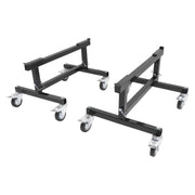 DURAFORCE Adjustable Chassis Stand for Sprint Midget Car 16-20in Locking Casters 2 Pieces