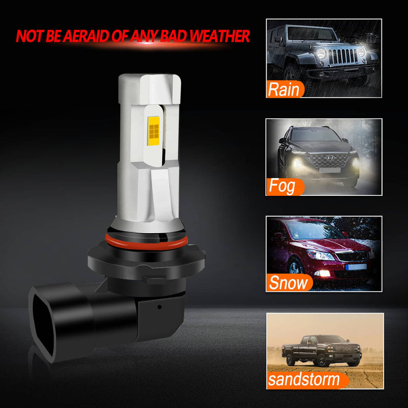 6000K LED Headlight Bulb High Low Light for Honda Civic Sedan 4-Door