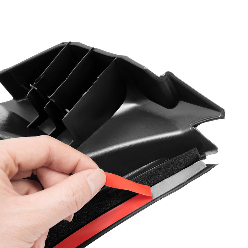 DURAFORCE Front Windshield Wiper Cowl for Range Rover Full Size L322 2003-2012 Black