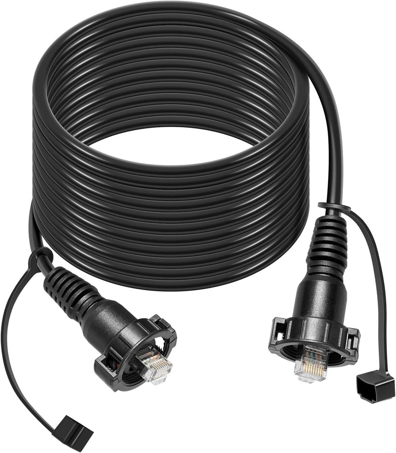25FT Marine Network Cable RJ45 Cord Replace for Garmin 010-10550-00
