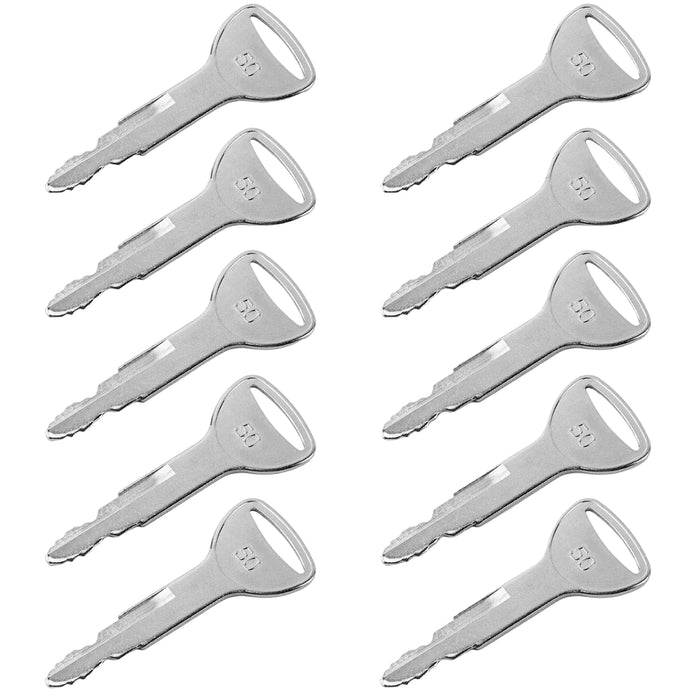 DURAFORCE A62597 575912333071 162597 For Toyota Forklift Equipment Toynew 10× Ignition Key