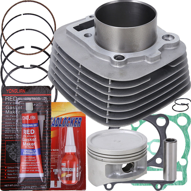 Cylinder Piston Gasket Top End Kit for Yamaha Raptor 350 YFM350R 2004-2013