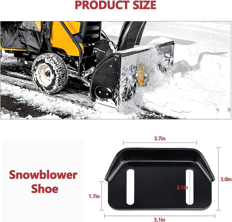 7845580 Skid Shoe 78455800637 050020637 78455800638 050020637 2 Pieces