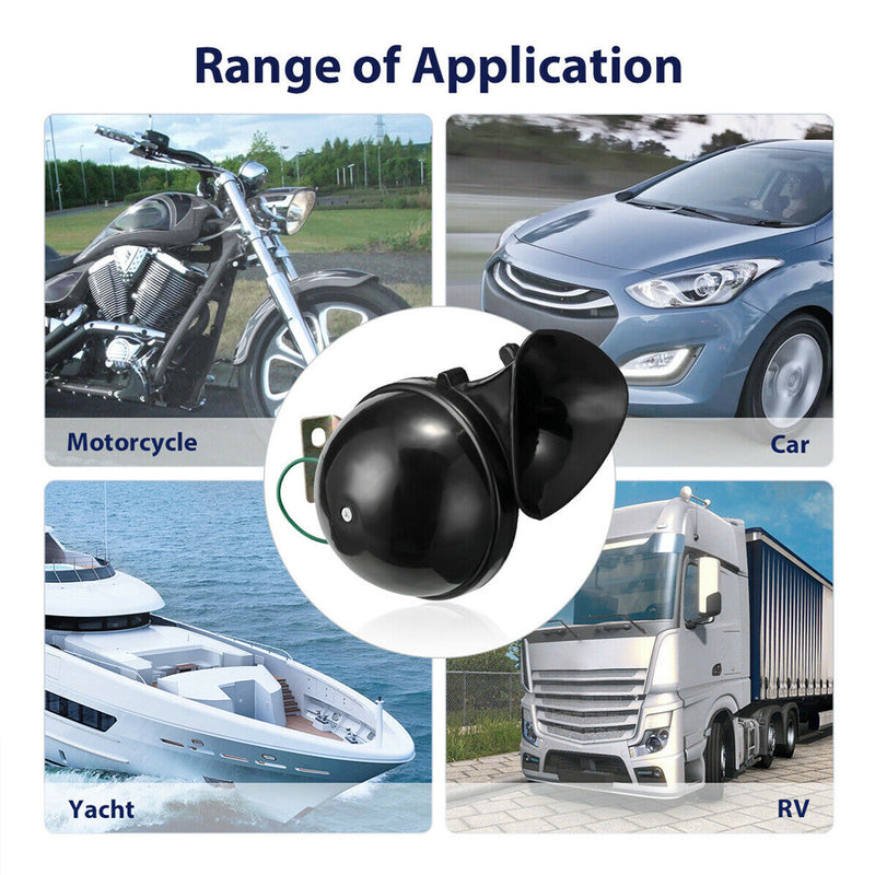 Universal Super Loud Electric Car Snail Air Horn for Truck Boat Motorcycle Van