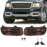 DURAFORCE Bumper Fog Light With Bulb for Ford F150 2004-2005 2006 Lincoln Mark LT LH RH