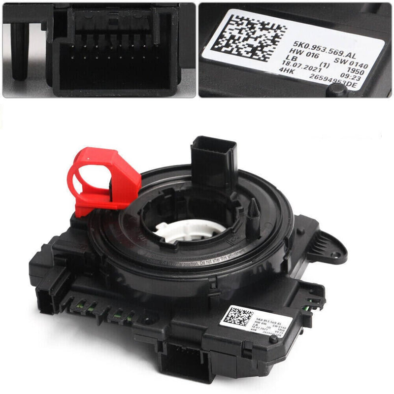 5K0953569AL Clock Spring for Volkswagen VW Golf Jetta Passat Tiguan Original