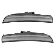 DURAFORCE Smoke LED Front/Rear Side Marker Lights for Chrysler 300C 300S 2015-2023