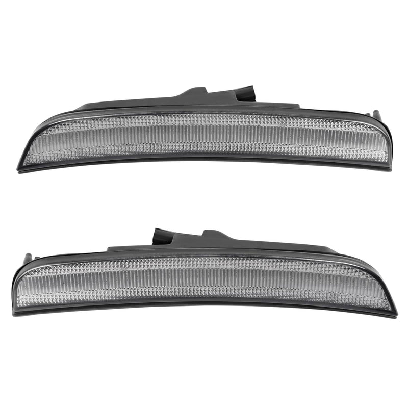 DURAFORCE Smoke LED Front/Rear Side Marker Lights for Chrysler 300C 300S 2015-2023
