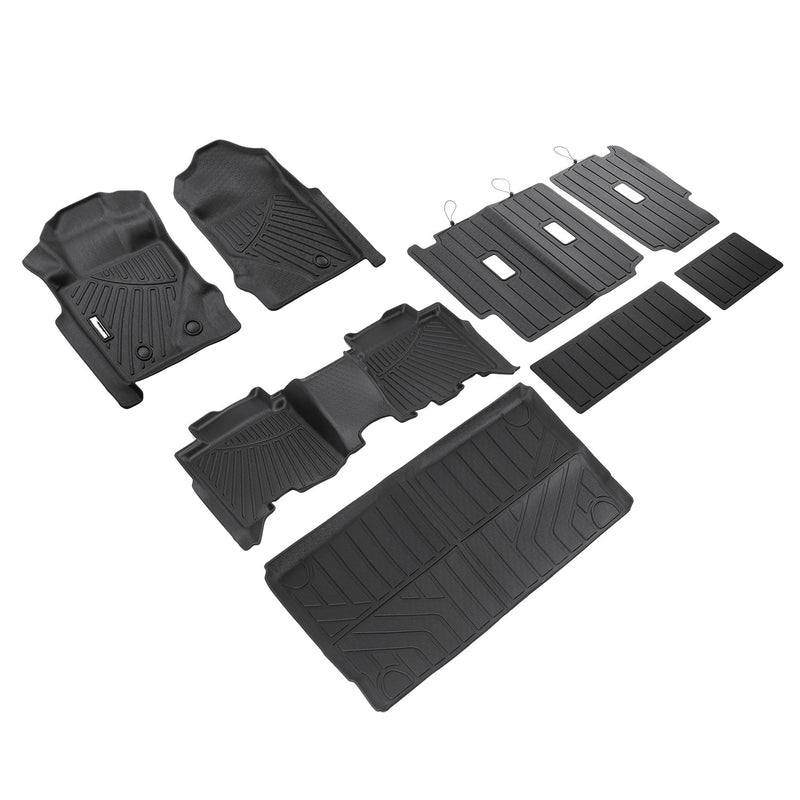 Floor Mats Cargo Liner for Ford Bronco 4-Door 2021-2026 All Weather