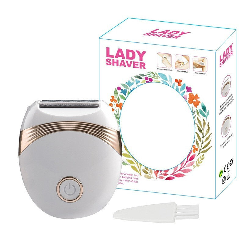 2 in 1 Wet Dry Painless Rechargeable Lady Shaver Electric Razor for Women