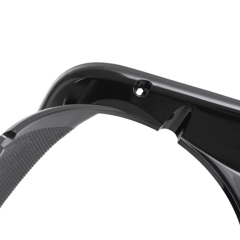 DURAFORCE Black Headlight Bezel Trim Passenger Side RH for Chevrolet C3 Corvette 1968-1982