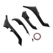 DURAFORCE Interior Door Armrest Cover Trim for Acura TSX 2009-2014 Gloss Black 4Pcs