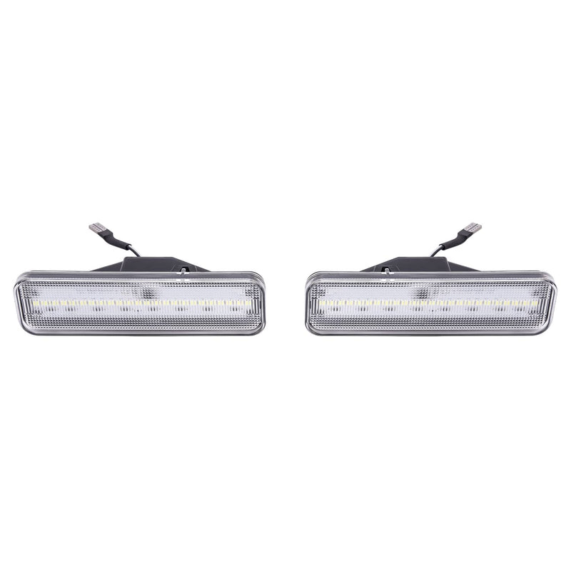 DURAFORCE LED Front Bumper Side Marker Lights for El Camino & Caballero 1978-81 1982-1987