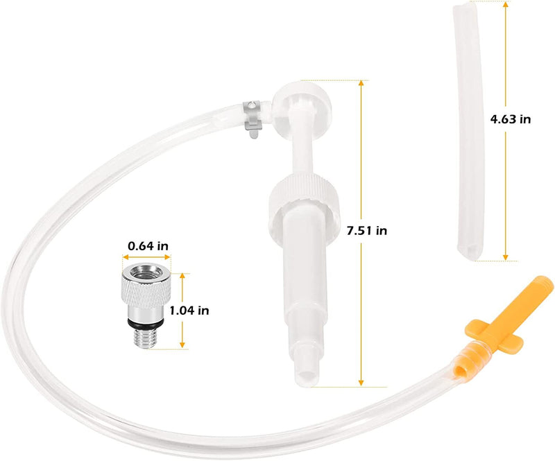 Lower Unit Gear Lube Pump for Standard Quart Bottles for Mercury and Marine