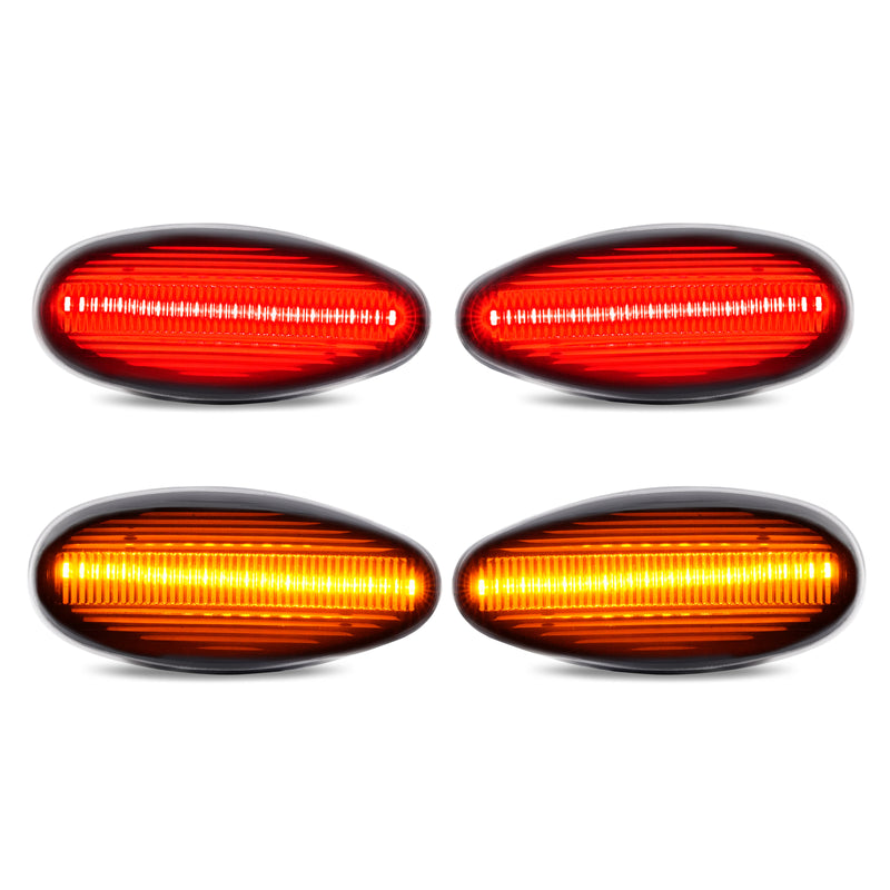 LED Side Marker Lights for Chevy Silverado 2500HD 3500HD Dually Bed 2001-2007