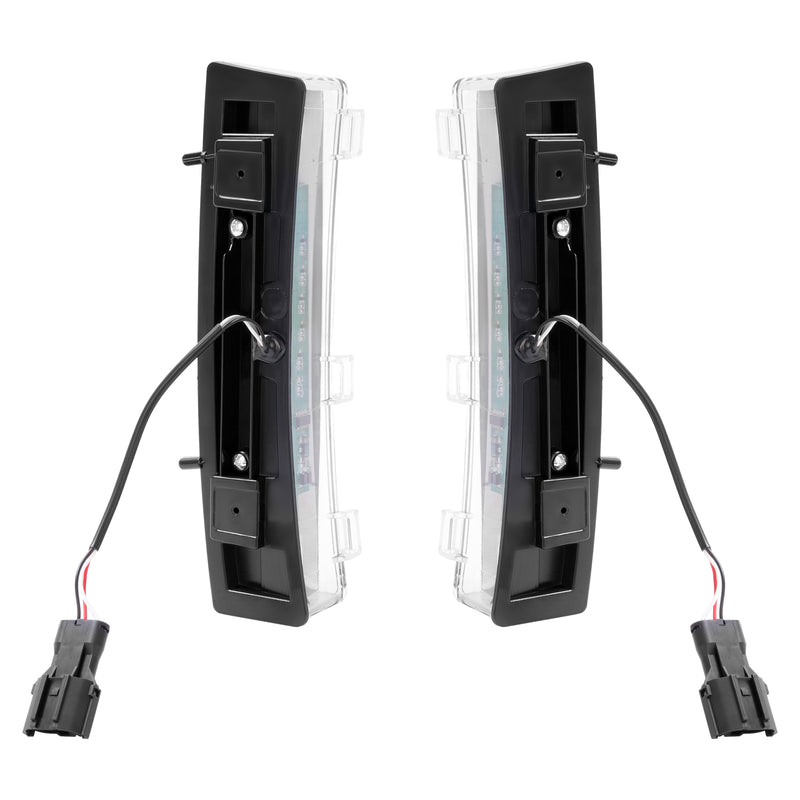 Switchback Clear Lens Turn Signal Lights Side Marker for Nissan 350Z LCI 06-09