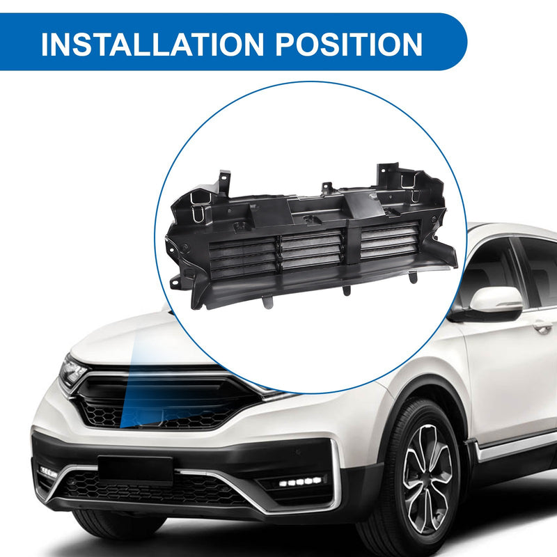 Front Radiator Upper Active Grill Shutter W/ Motor for Honda CR-V CRV 2017-2020