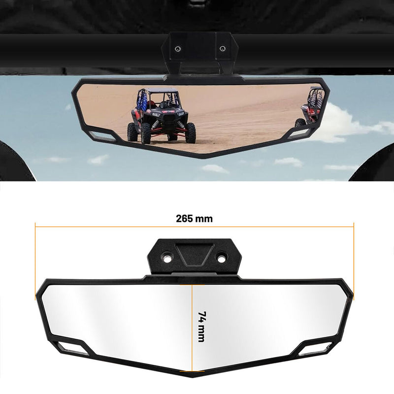 UTV Rear View Center Mirror 2883763 for Polaris RZR PRO XP / PRO R 2020-2025
