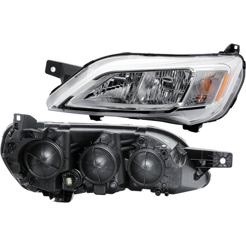 Pair Left+Right Halogen Headlights for Dodge Ram Promaster 1500 2500 2023-2026