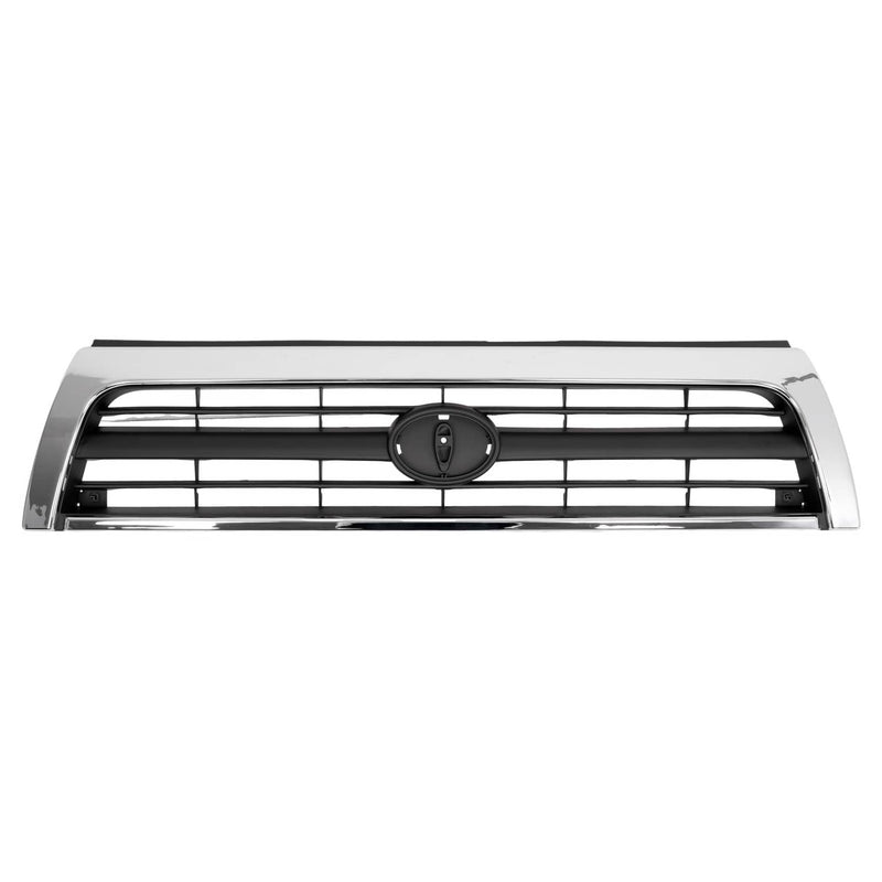 DURAFORCE Grille Assembly for Toyota 4Runner 1996-1998 Chrome Shell With Emblem Base
