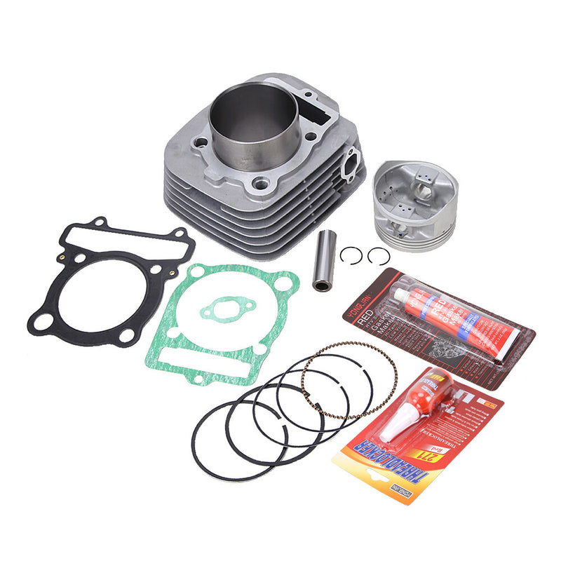 Cylinder Piston Top End Gasket Kit for Yamaha Big Bear 350 YFM350U 1996-1999