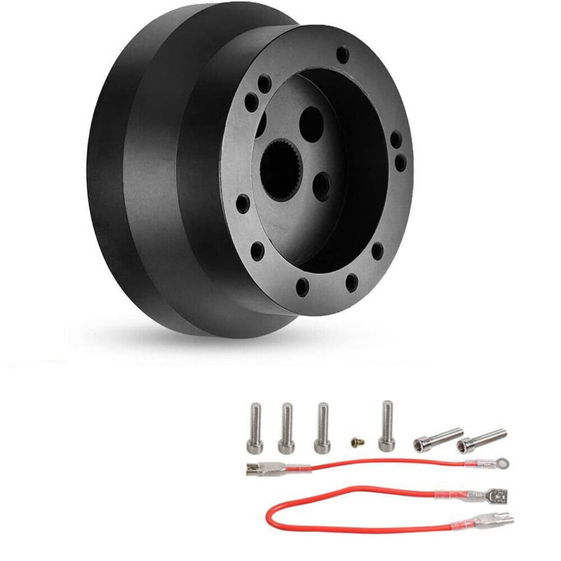 5 and 6 Hole Short Steering Wheel Hub Adapter for Flaming River Ididit GM Chevy