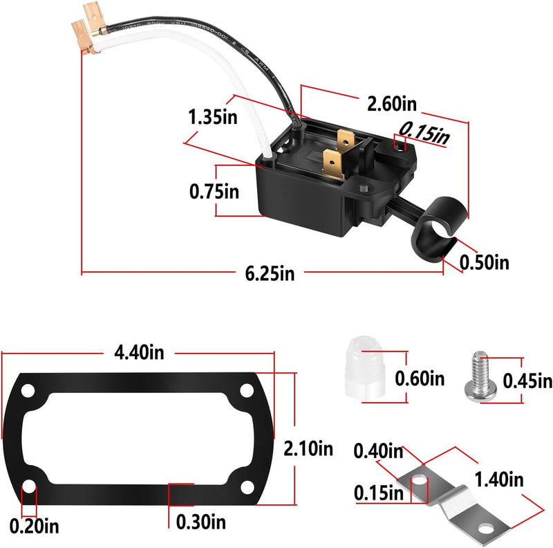 004892 Effluent Pump Switch for Zoeller 53-0001 50 and 90 Series