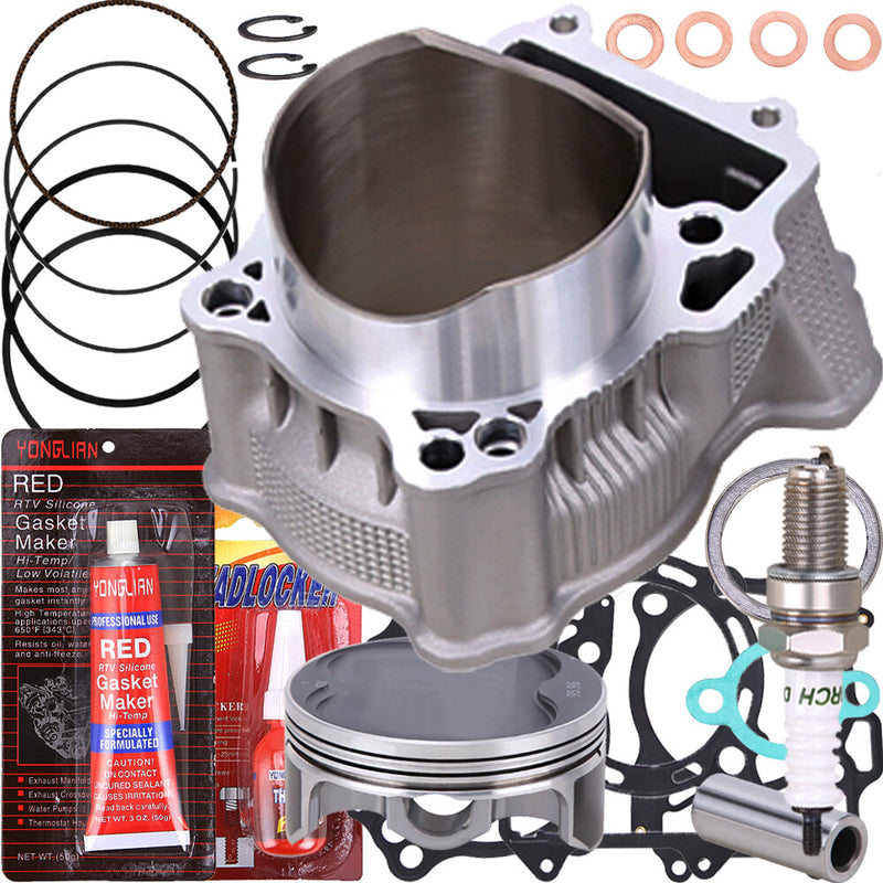 12.3:1 Cylinder Piston Gasket Top End Kit for Suzuki LTZ400 03-14 DRZ400 00-05