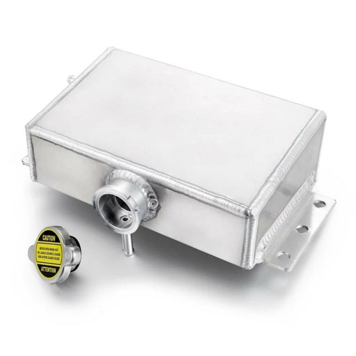 DURAFORCE 1.6L Radiator Coolant Overflow Expansion Reservoir Bottle Aluminum Water Tank