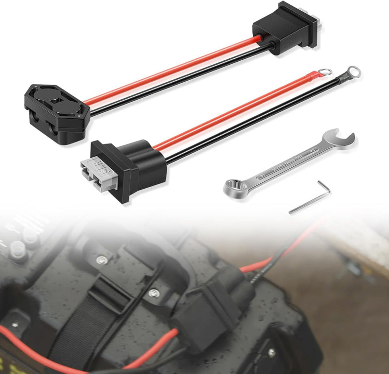 Newport Quick Connect Disconnect Terminal for Trolling Motor 8 Gauge Battery