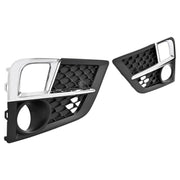 DURAFORCE Front Bumper Fog Lights Chrome Trim Covers for Honda Odyssey 2018-2020 Pair