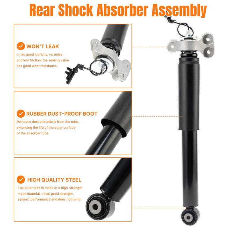 Pair Rear Shock Absorber Assembly for Chevrolet Camaro 2016-2024 85649835