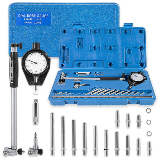 DURAFORCE 52-646-400-0 Cylinder Dial Indicator Bore Gauge 1.4" To 6" Measuring Range