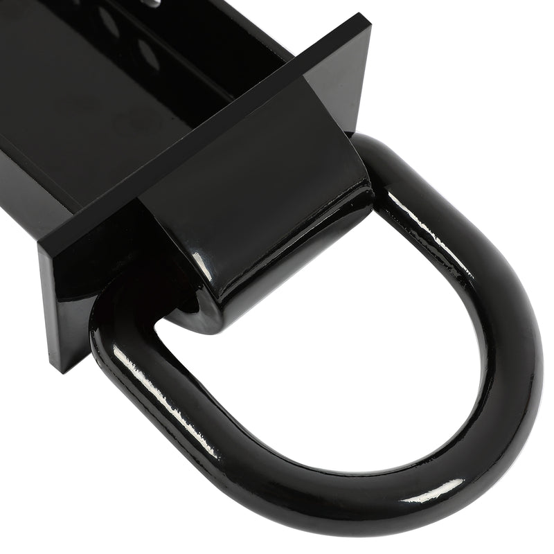 Heavy Duty 4 Pack Trailer Adjustable Stake Pocket D-Ring Zinc 2x4 16200LBS