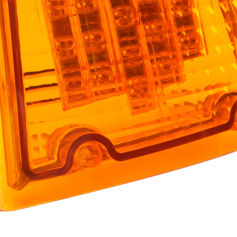 Amber Turn Signal Lights for KW for Kenworth K300 T300 T330 T600 1986-2008 Pair