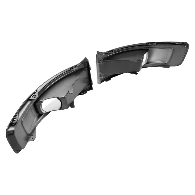 Fog Light Bezel Trim Cover for Ford Flex 2013-2019 Driver Passenger Side Pair