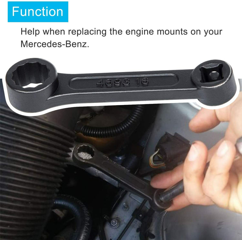 4693 Offset 16mm Engine Mount Socket Wrench for Mercedes Benz