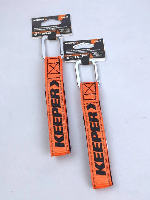 DURAFORCE 05268 Wrap It Up Orange Bundling Strap UV Resist Waterproof for Keeper 2 Pack