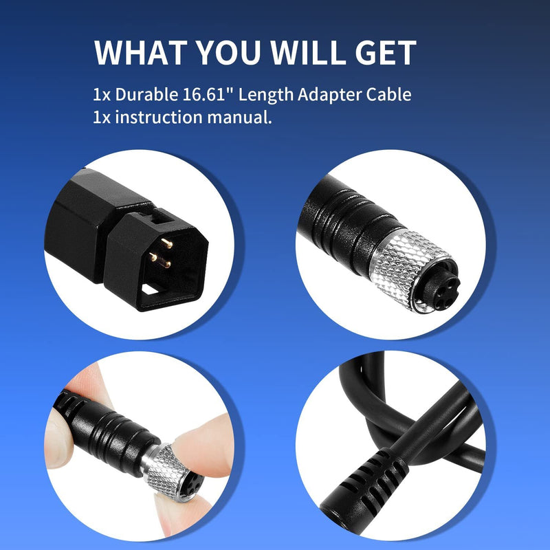 1852068 7-Pin Adapter Cable for Humminbird Fish Finder for Minn Kota US2