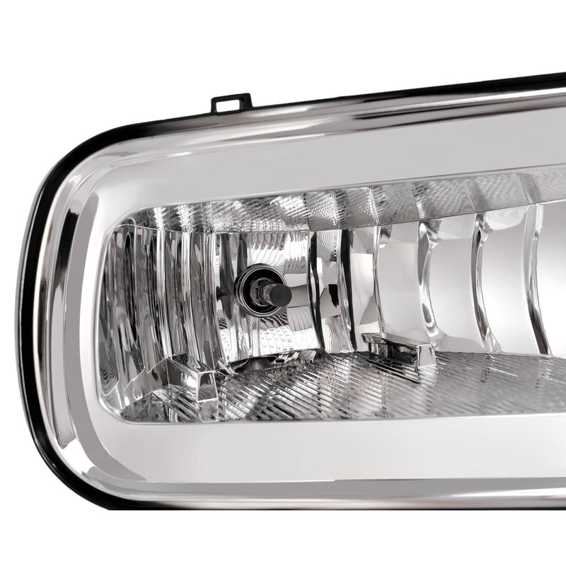 DURAFORCE Bumper Fog Light With Bulb for Ford F150 2004-2005 2006 Lincoln Mark LT LH RH