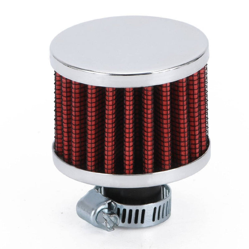12mm Cold Air Intake Filter Turbo Vent Car Breather Valve Cover Case