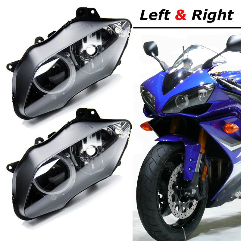 For Yamaha YZF R1 YZFR1 R1000 2007-2008 Headlight Headlamp Housing Assembly US