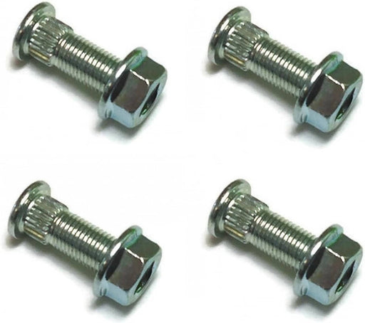 DURAFORCE Front and Rear Wheel Nut Stud for Polaris 1992 2010 Outlaw Predator 525 4 Pack