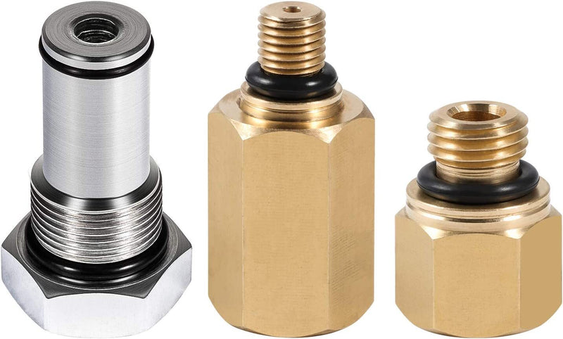 6.0 IPR Valve Socket Air Test Fitting Tool Fuel Rail Adapters for Ford 6.0L