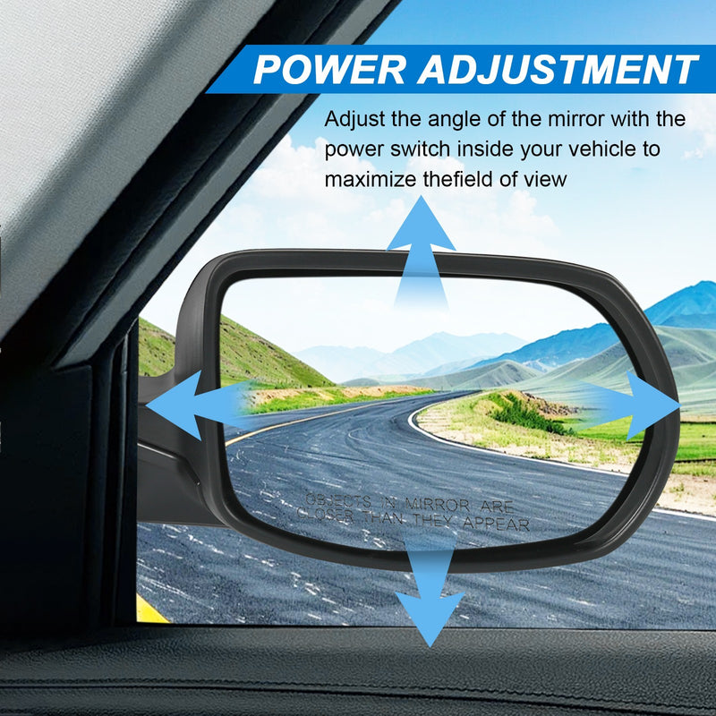 Passenger Side Power Textured Mirror for Honda CR-V 2017-2022 Built Model