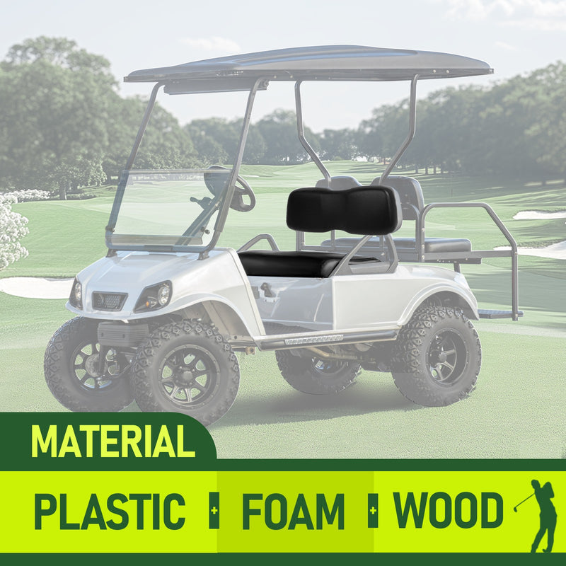 For Club Car DS 2000.5-Up Front Seat Back Bottom Cushion Assembly Golf Cart