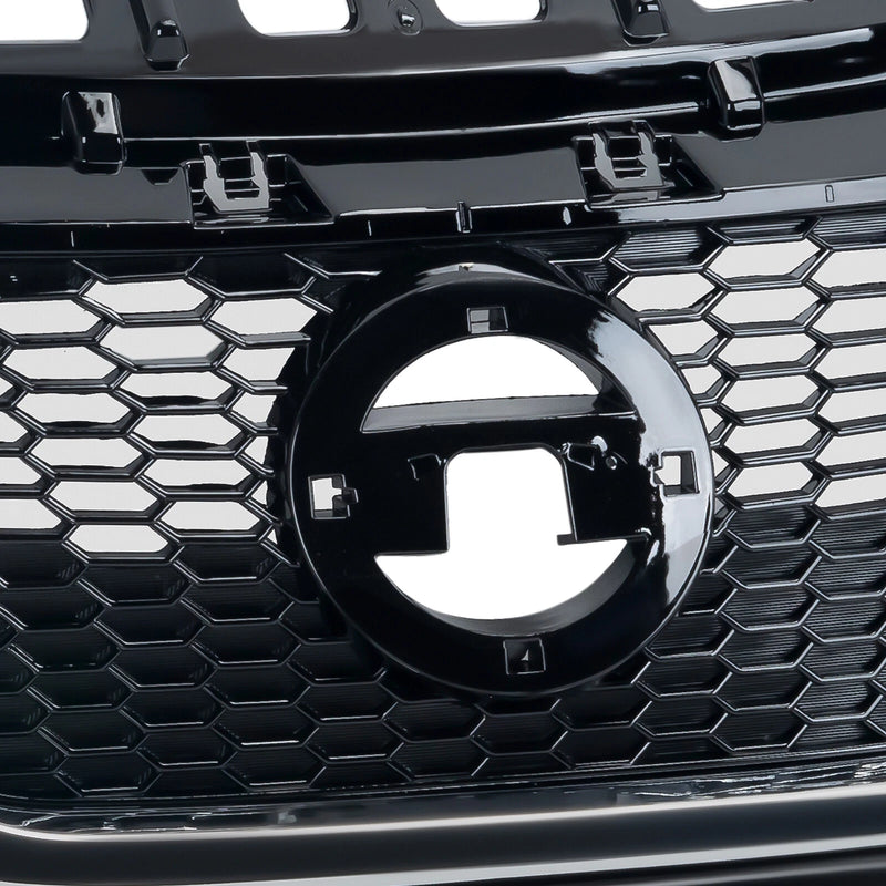 DURAFORCE Front Bumper Upper Grille Chrome For 2017-2019 Nissan Versa Note 623109ME0A